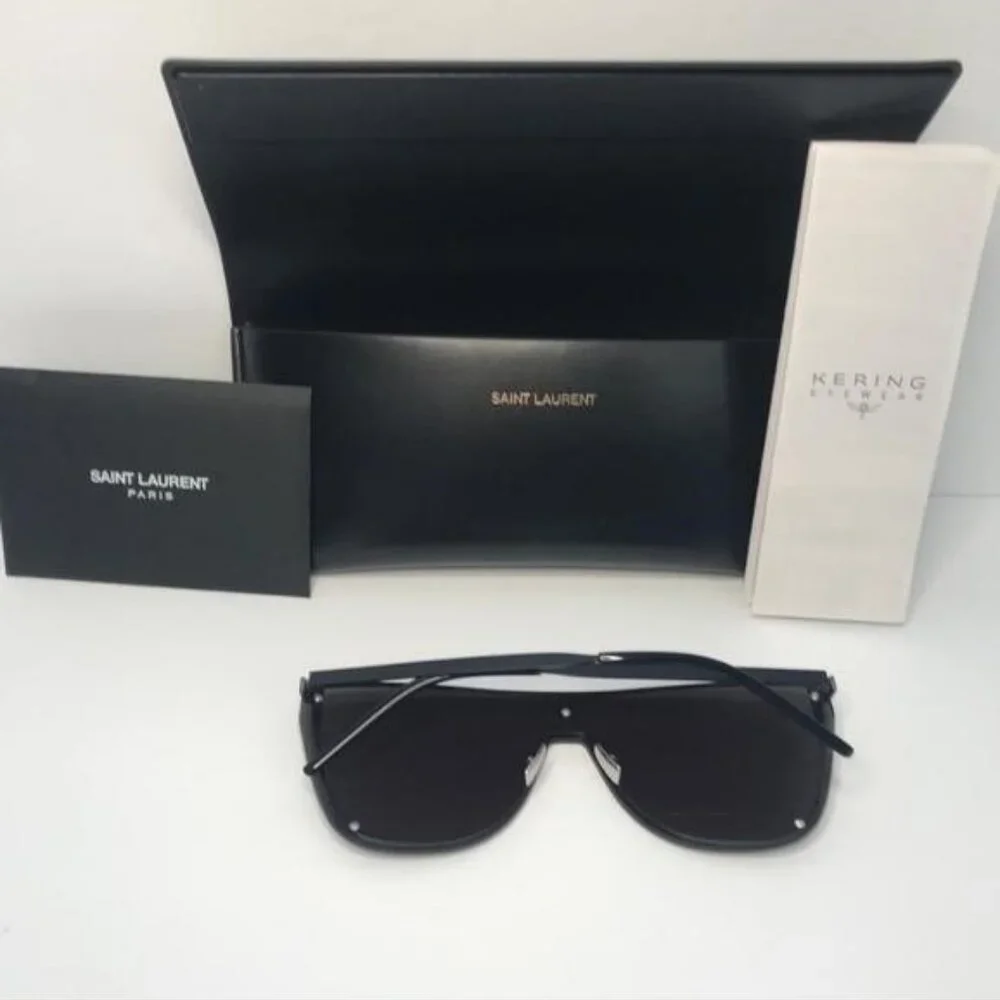 New Authentic SAINT LAURENTSL 1 Mask Sunglasses